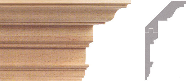 Ανάγλυφα κορδόνια οξιάς